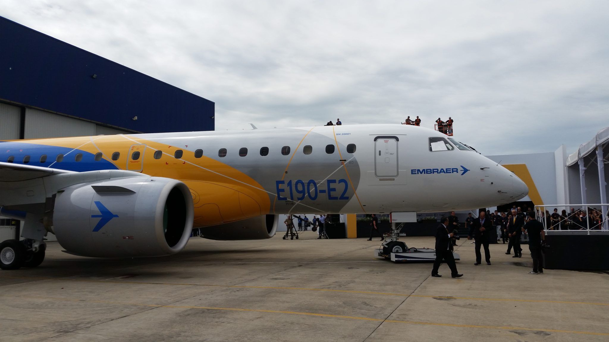 2048x1152 Pictorial From Embraer E190 E2 Rollout News And Analysis