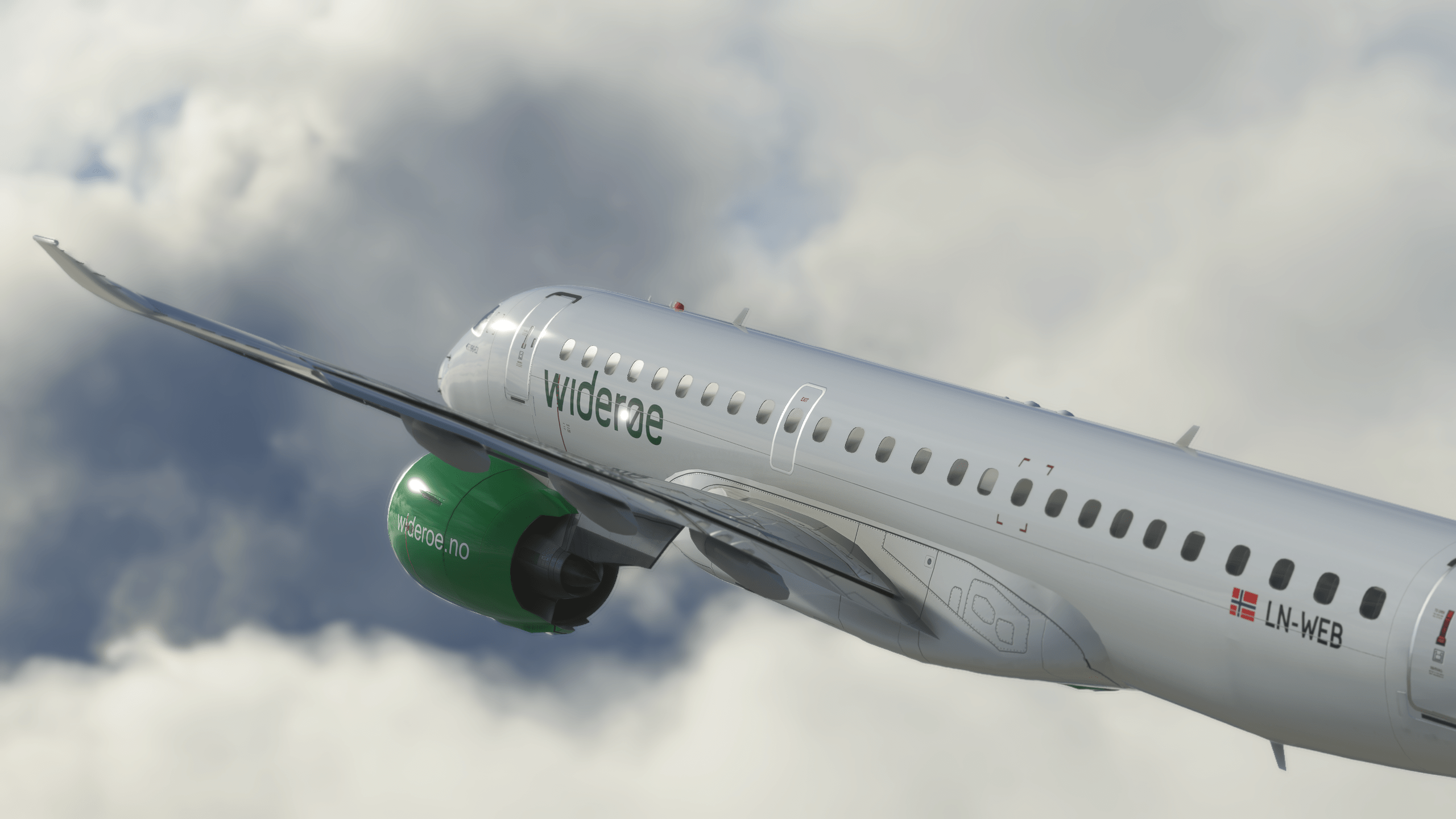 2560x1440 Virtualcol FS Software Embraer E190 E2 Series For MSFS