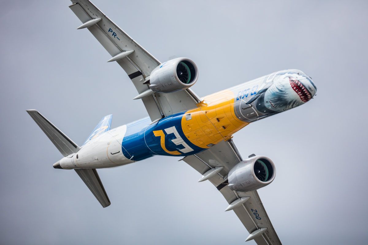 1200x800 Embraer E190 E2 FIA2018