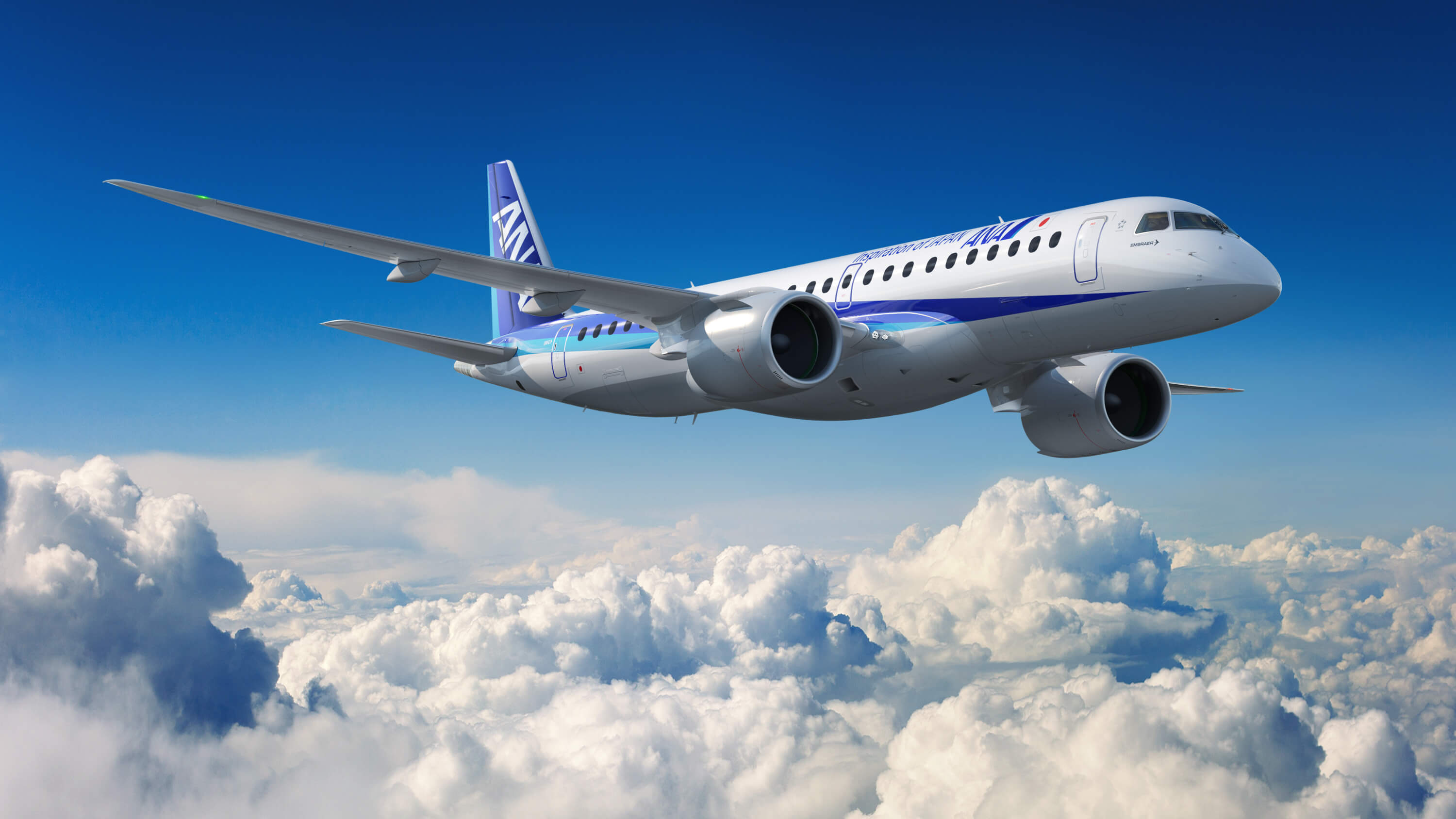 3000x1688 Embraer Clinches Firm Order For 15 E190 E2 Aircraft From Japan's ANA Group