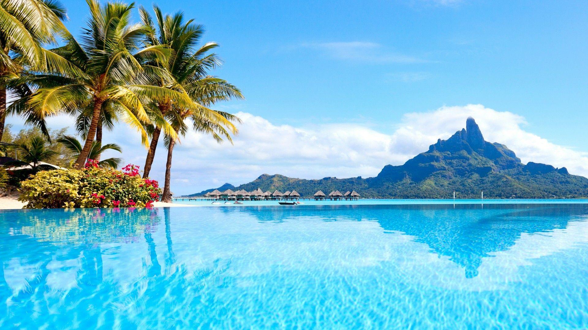 1920x1080 Tahiti French Polynesia Wallpaper