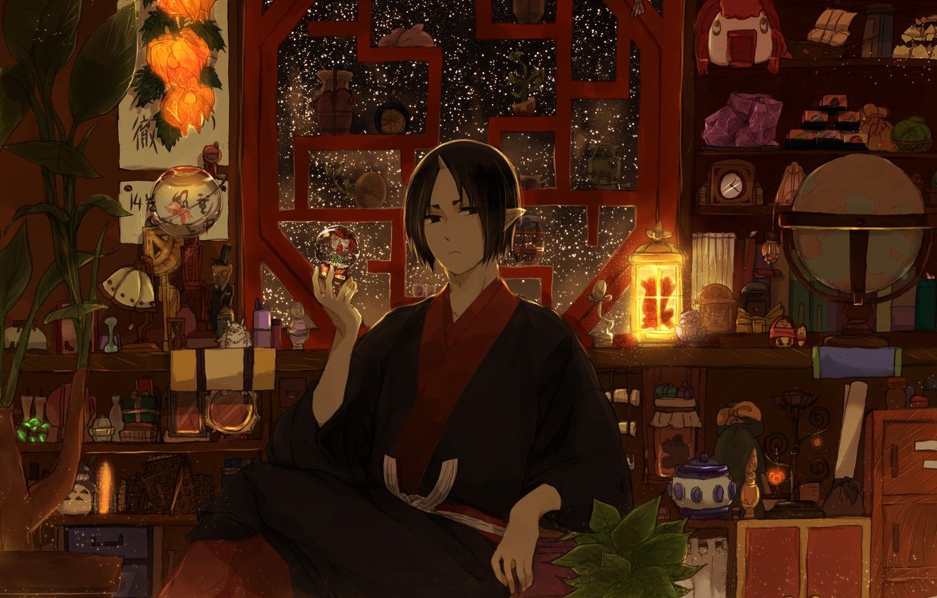 1332x850 Hôzuki Wallpaper