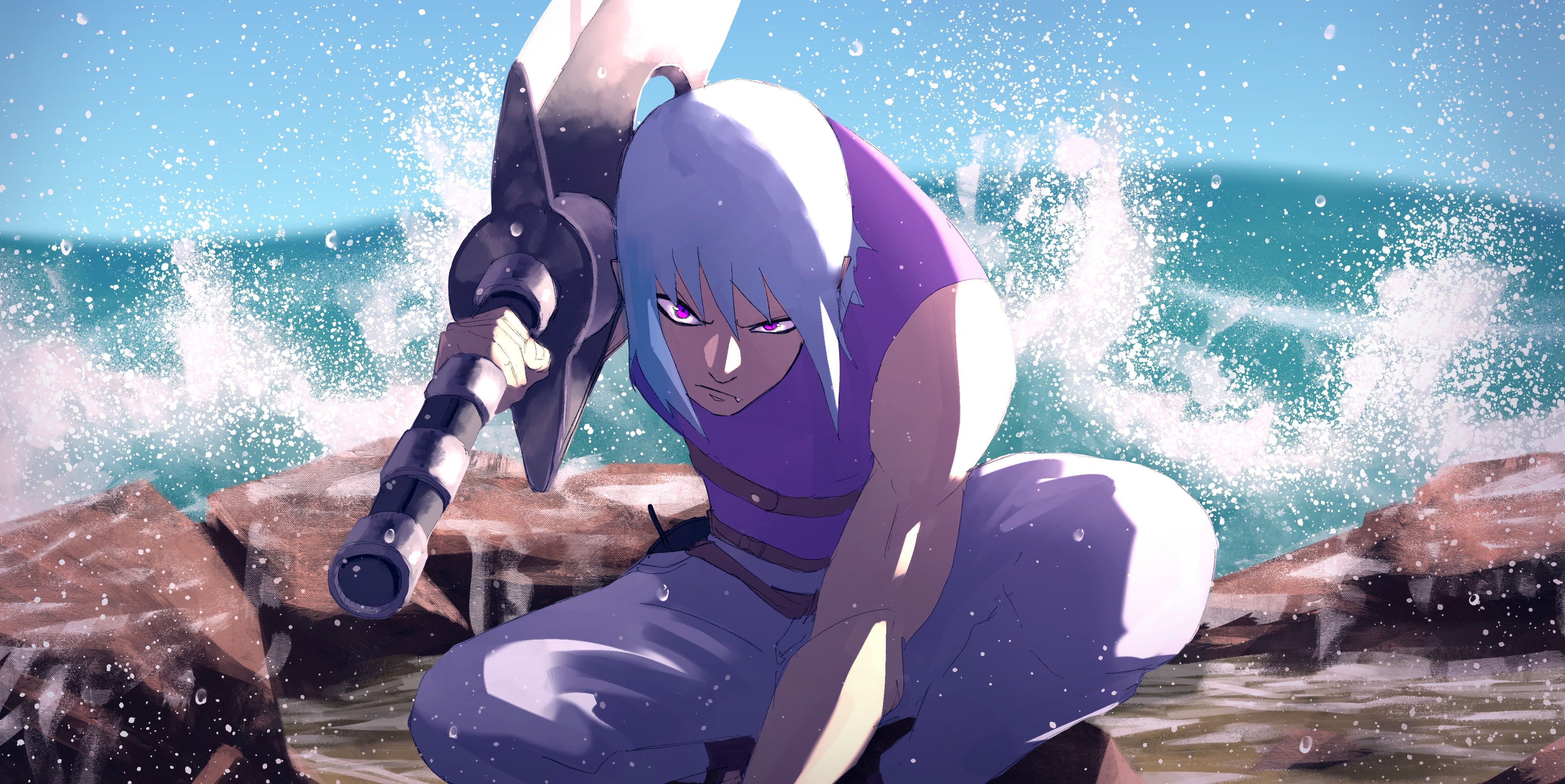 3986x1998 Suigetsu Hōzuki Wallpaper and Background