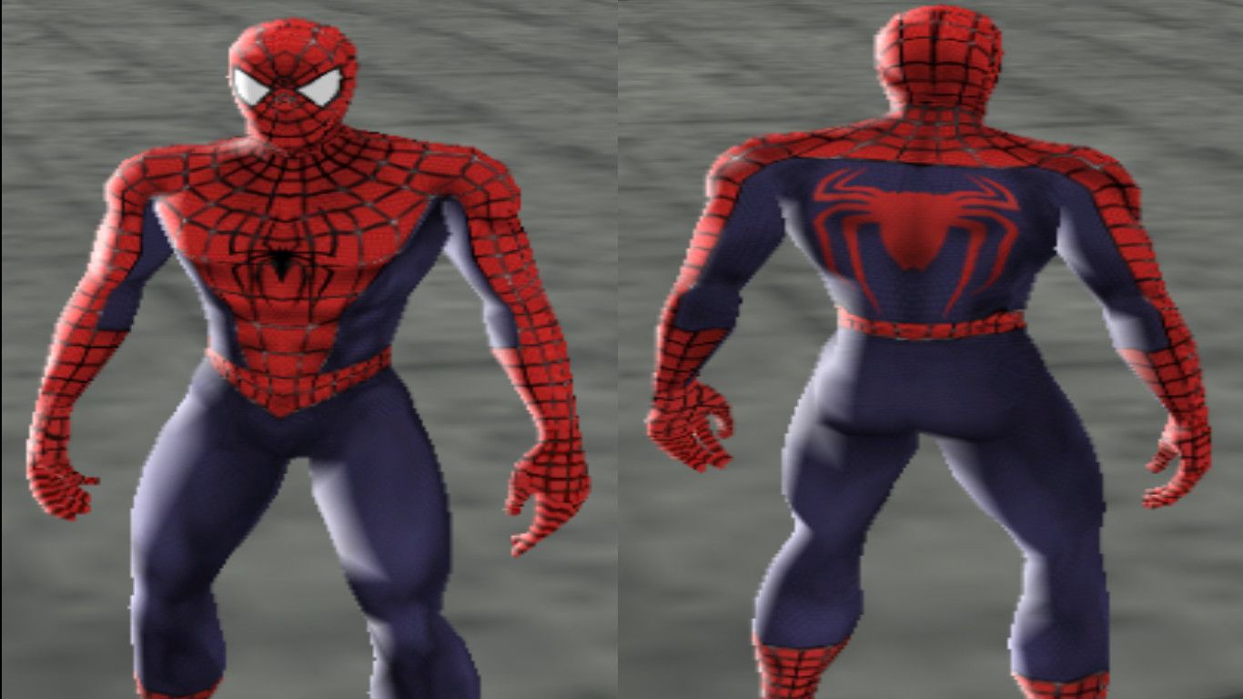1366x768 Spider Man: The Movie Game Suit (PSP) Mod For Spider Man 3