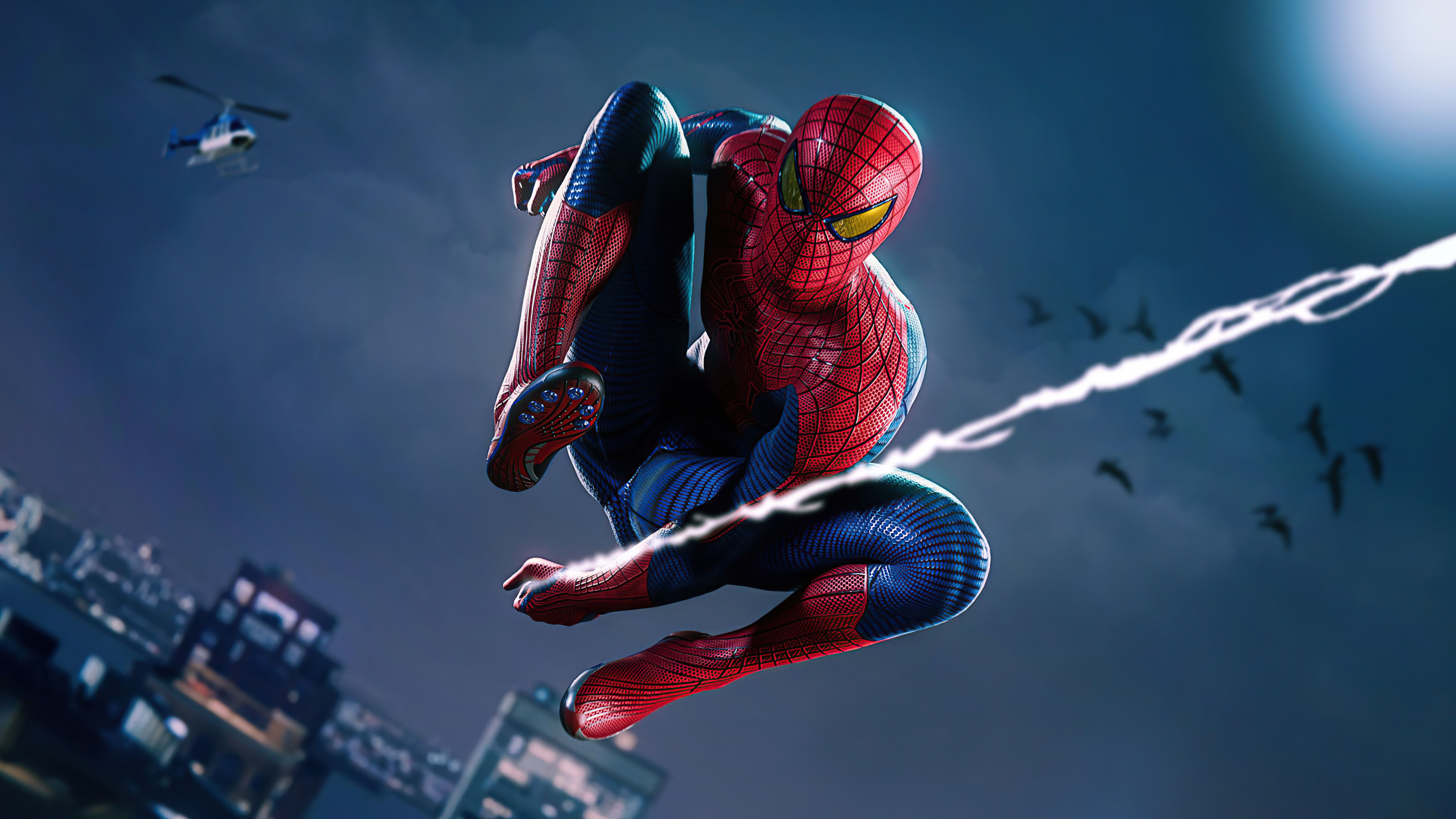 5120x2880 Spider Man Playstation Wallpaper