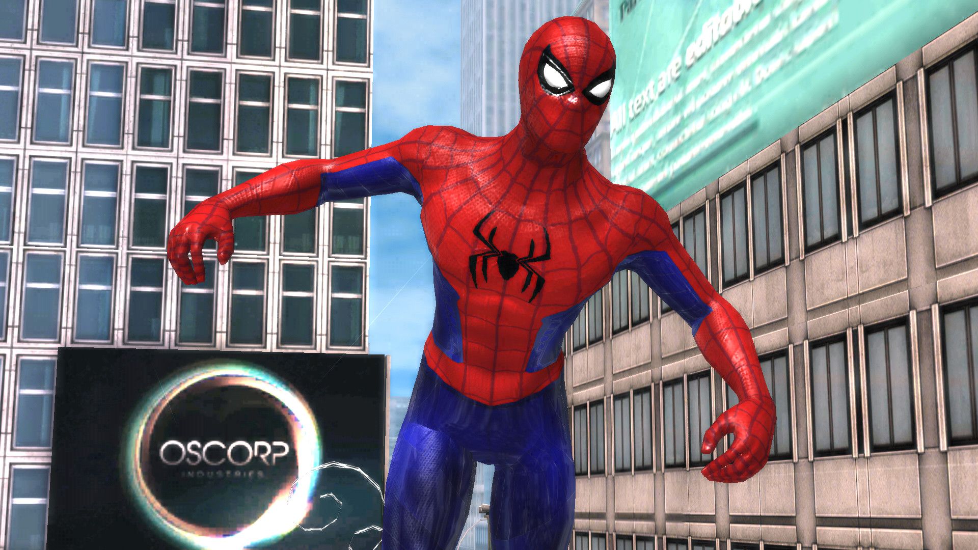 1920x1080 Red & Blue Classic Suit (Spider Man: No Way Home) Mod For The Amazing Spider Man Mobile