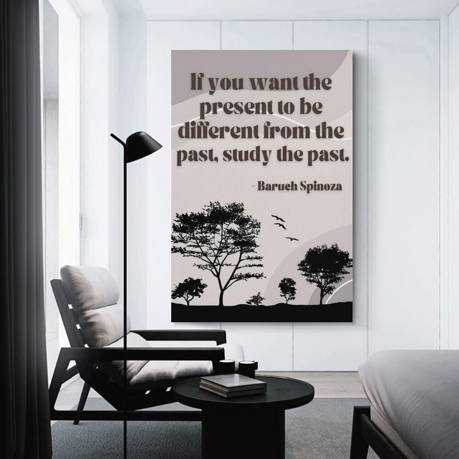 1600x1600 GLKJHAJ Baruch Spinoza Poster History Quotes Print Poster Canvas Wall Art Poster For Room Aesthetic And Decor Picture For Living Room Bedroom Decor 08x12inch(20x30cm) : Amazon.ca: Home