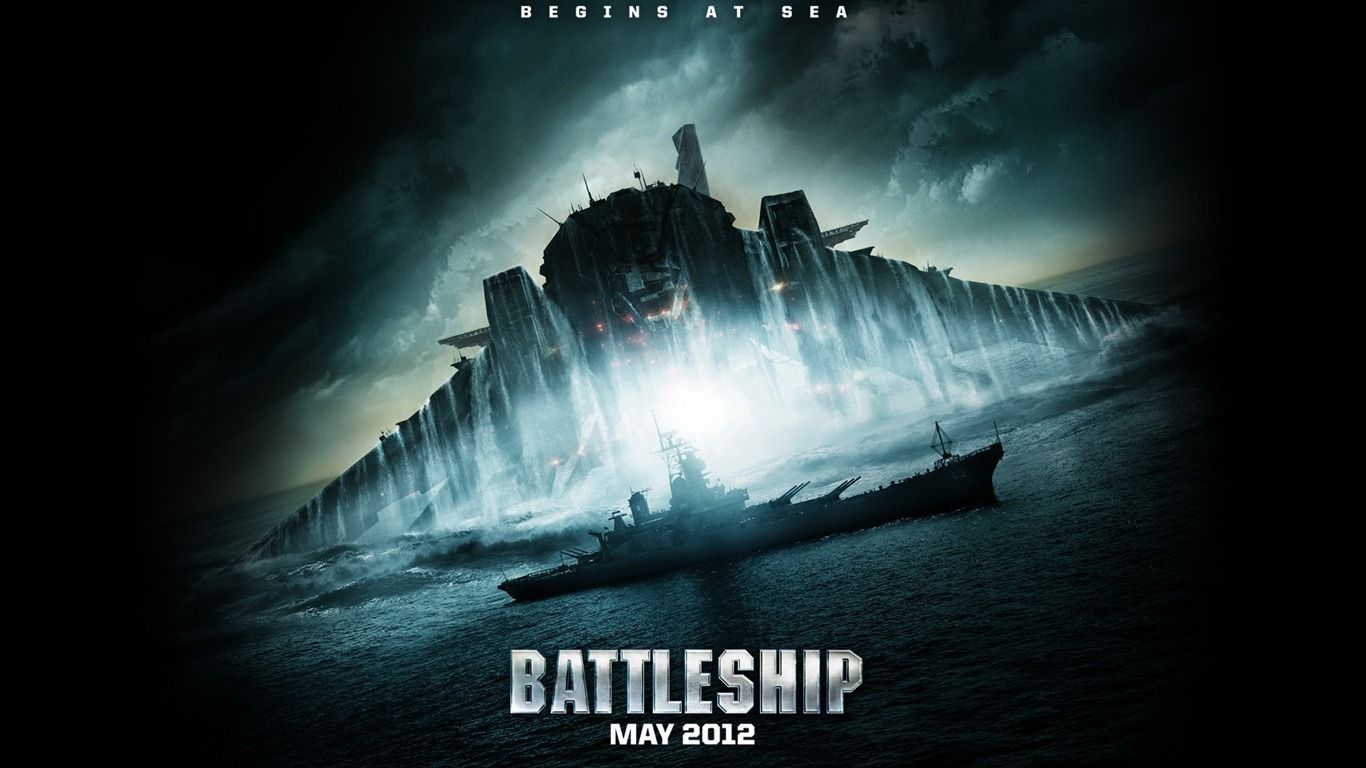 1366x768 BATTLESHIP 2012 Movie HD Wallpaper