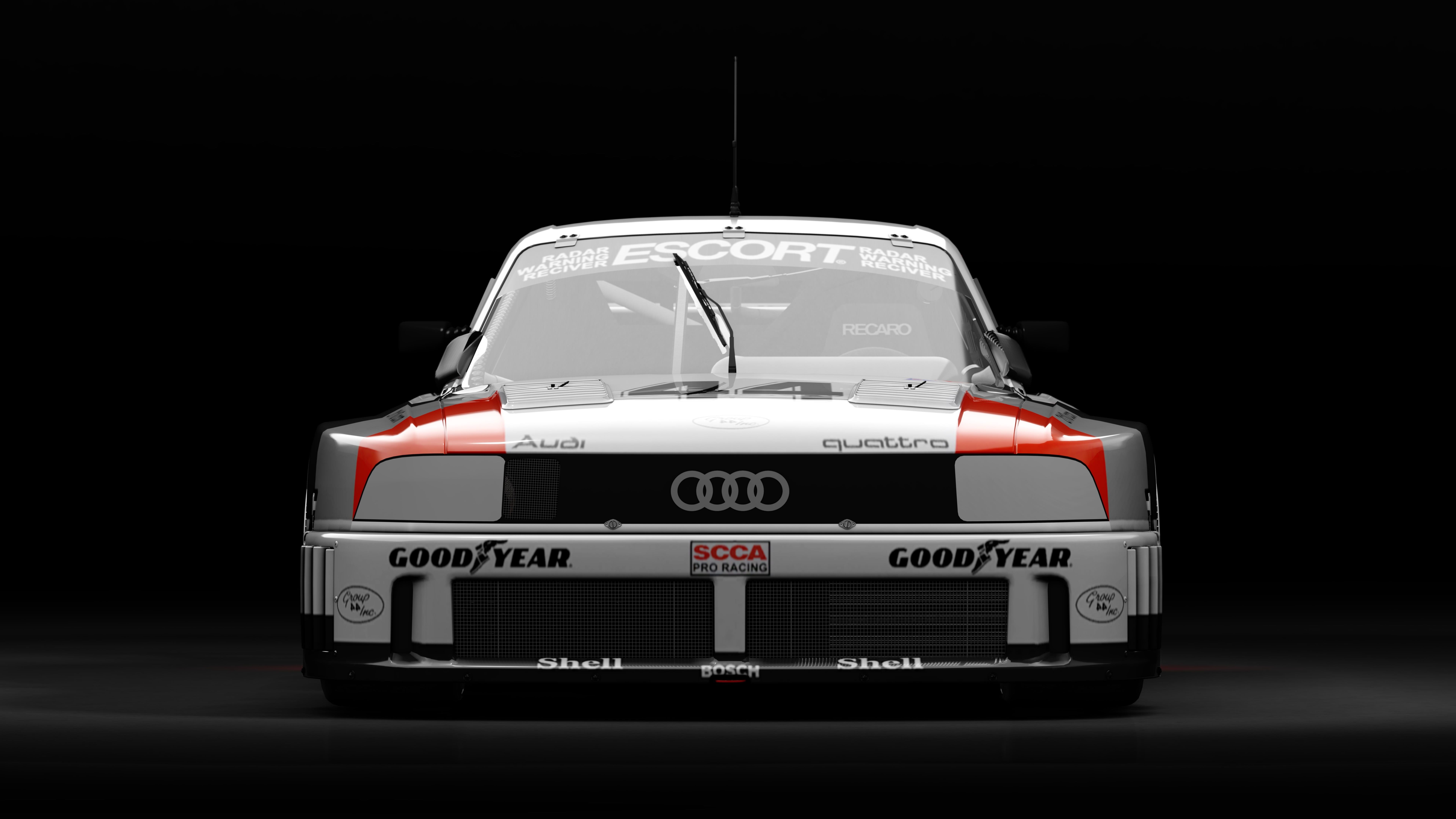 7680x4320 Walter Röhrl Audi 90 Quattro IMSA [1920x1080]