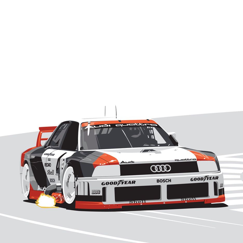 936x936 This Iconic Audi 90 GTO IMSA Race Car Print Is Now Available In The Pe