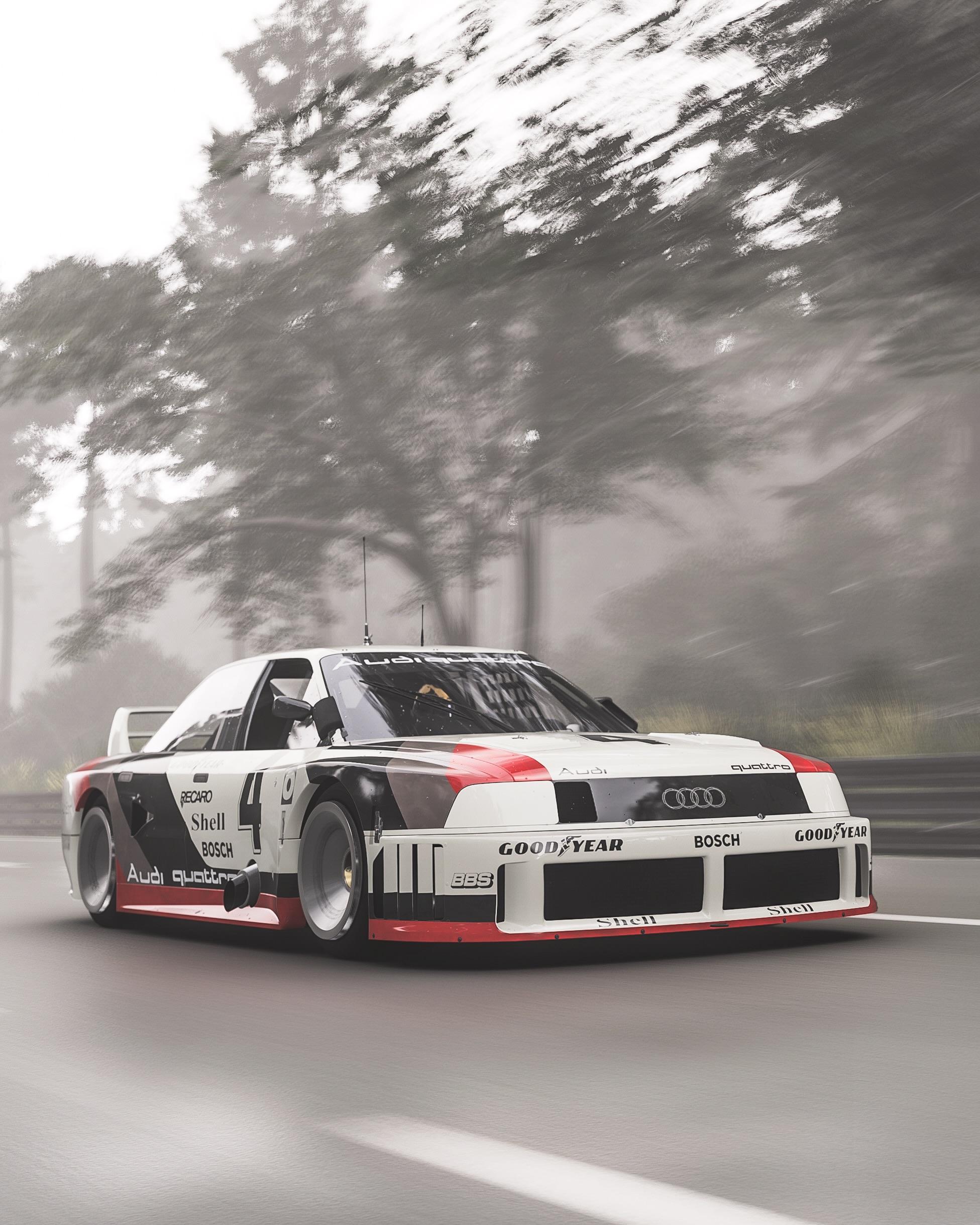 1951x2439 Audi 90 GTO at Le Mans