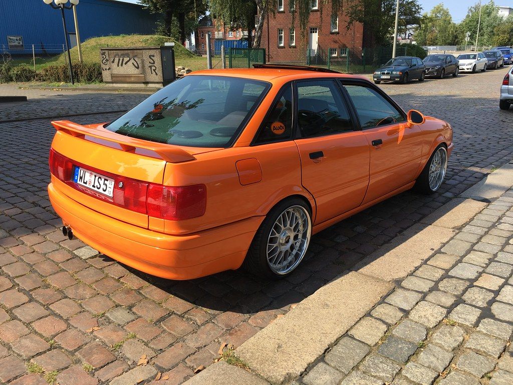 1024x768 Audi 90. Audi Treffen Oldtimertankstelle Hamburg