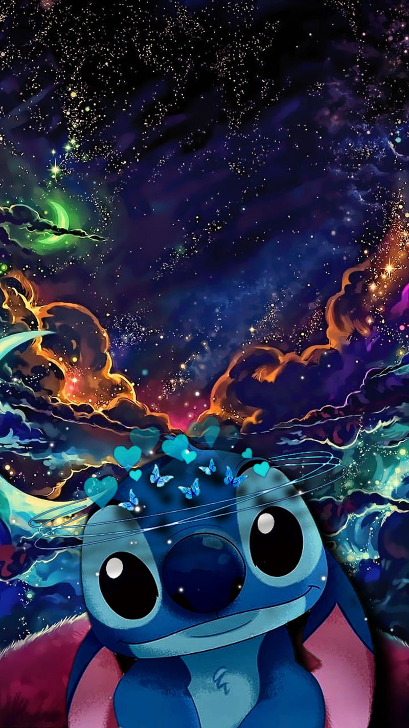 800x1422 Space Stitch, HD phone wallpaper