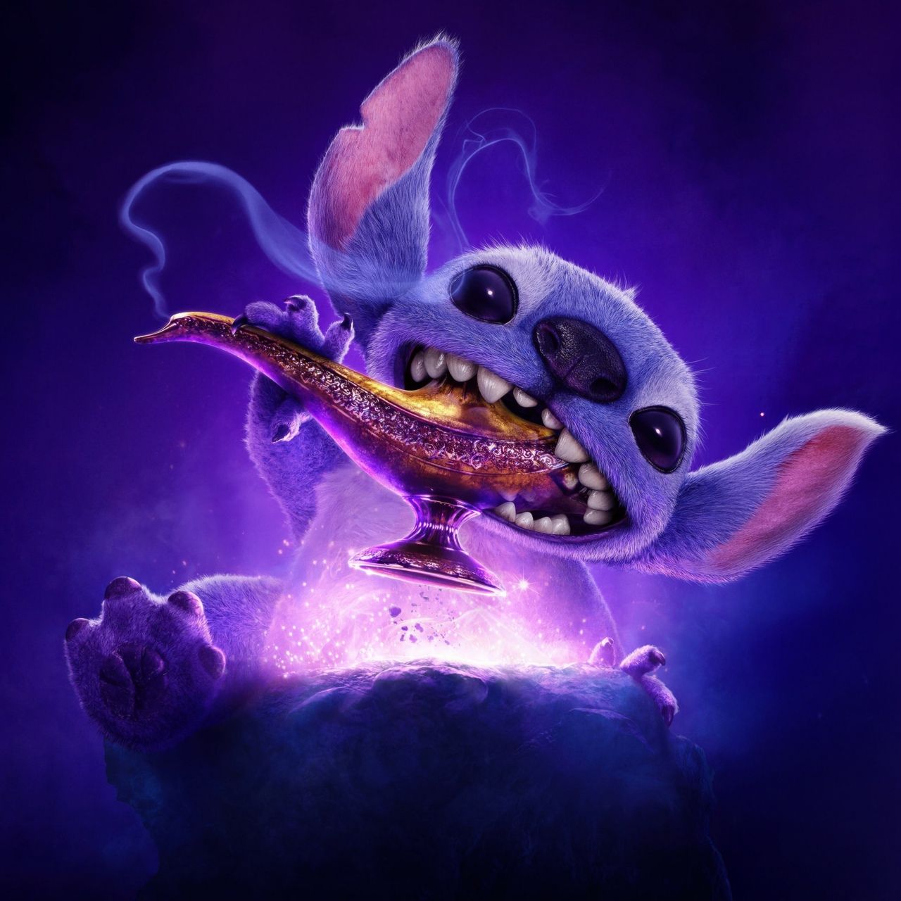 1280x1280 Lilo & Stitch Wallpaper 4K, Aladdin, Disney movies