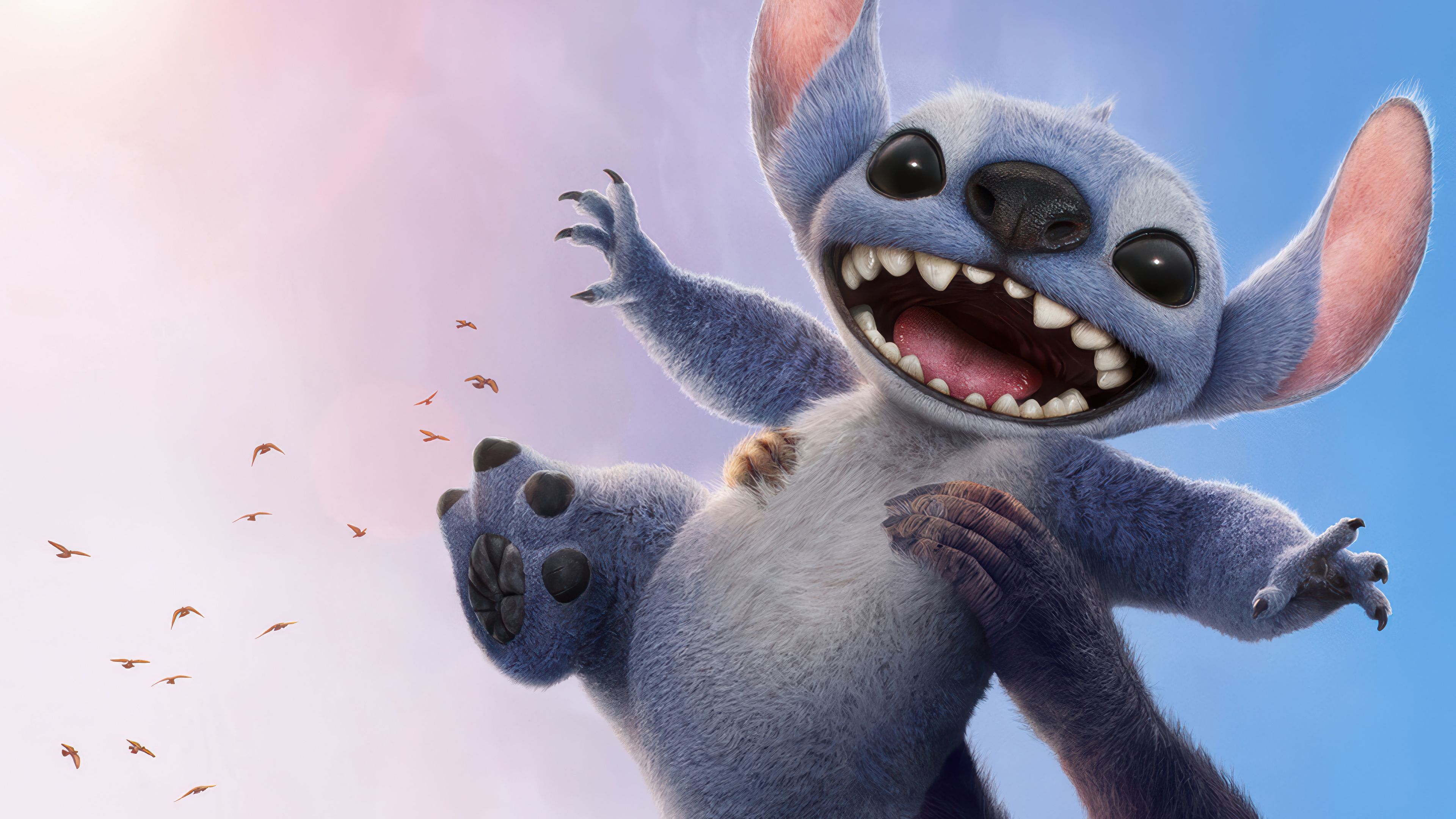 3840x2160 Lilo and Stitch Poster Wallpaper 4K HD PC b