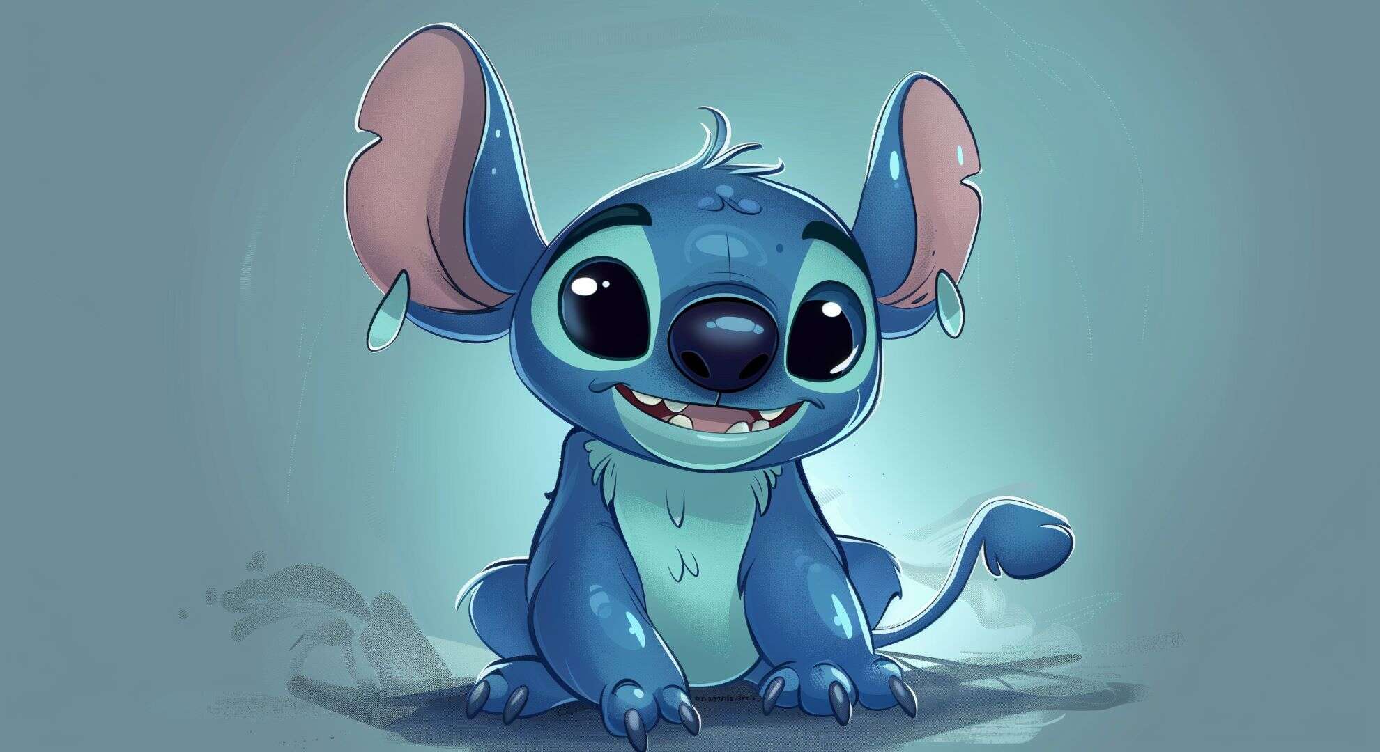 1980x1080 Stitch Aesthetic Computer Wallpaper