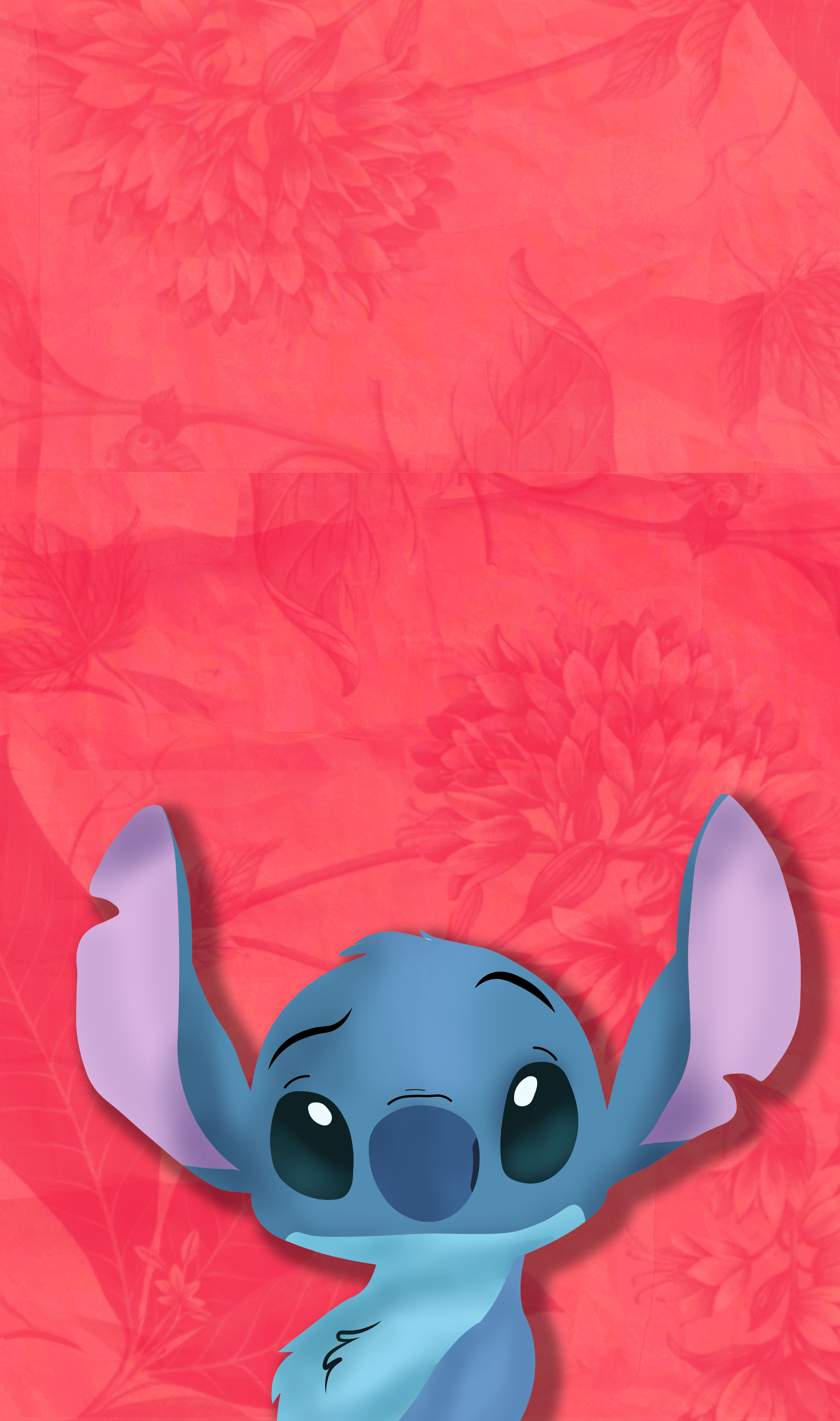 4428x7487 A stitch wallpaper I made recently. Hope y'all like it