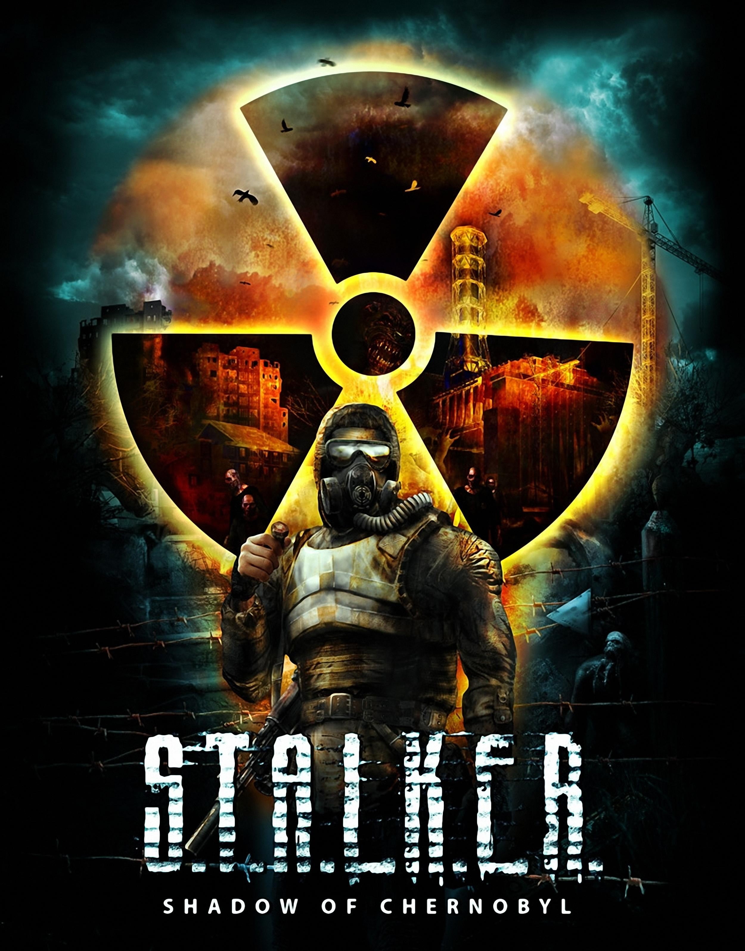 2500x3189 Stalker Shadow of Chernobyl game cover, S.T.A.L.K.E.R.: Shadow of Chernobyl, S.T.A.L.K.E.R. HD wallpaper
