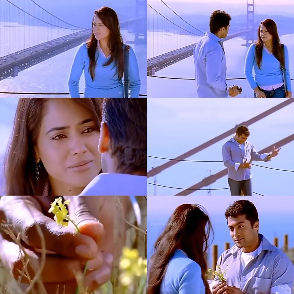 1024x1024 Wallpaper Vaaranam Aayiram Surya Son Of Krishnan Train Scene Many Different Picture Of A Man Holding His Hands Up To His Face And Looking At The Camera