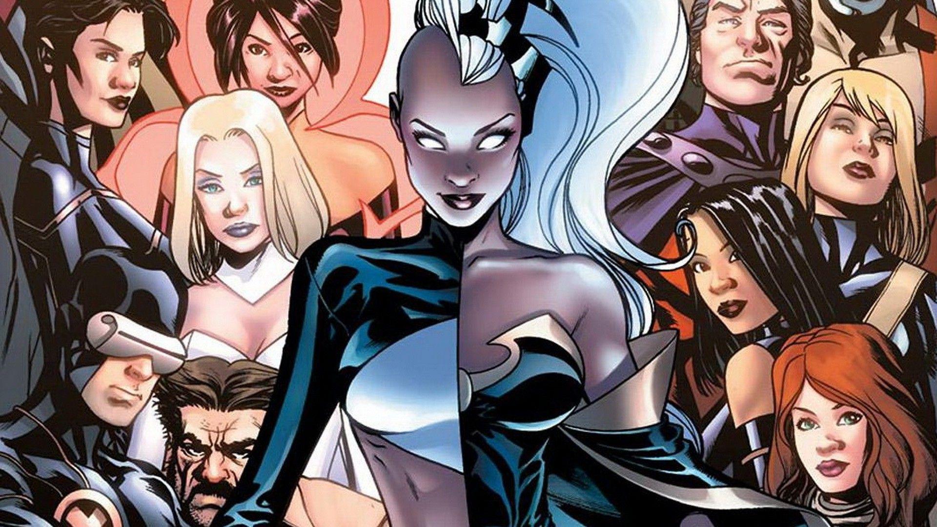 1920x1080 comics, Marvel Comics, Storm (character), Cyclops, Superheroines