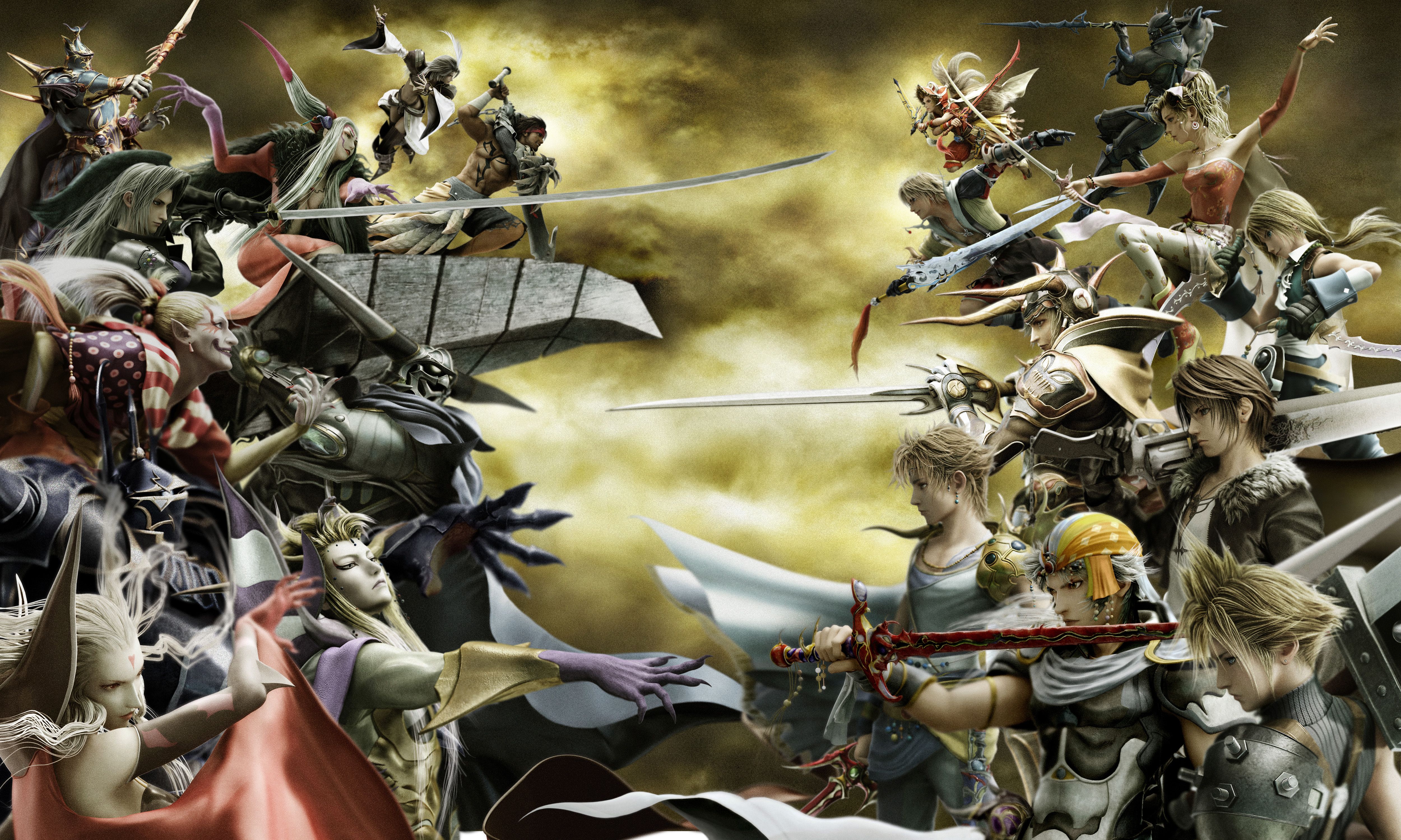 5000x3000 Dissidia Final Fantasy NT Wallpaper and Background: Free HD Download