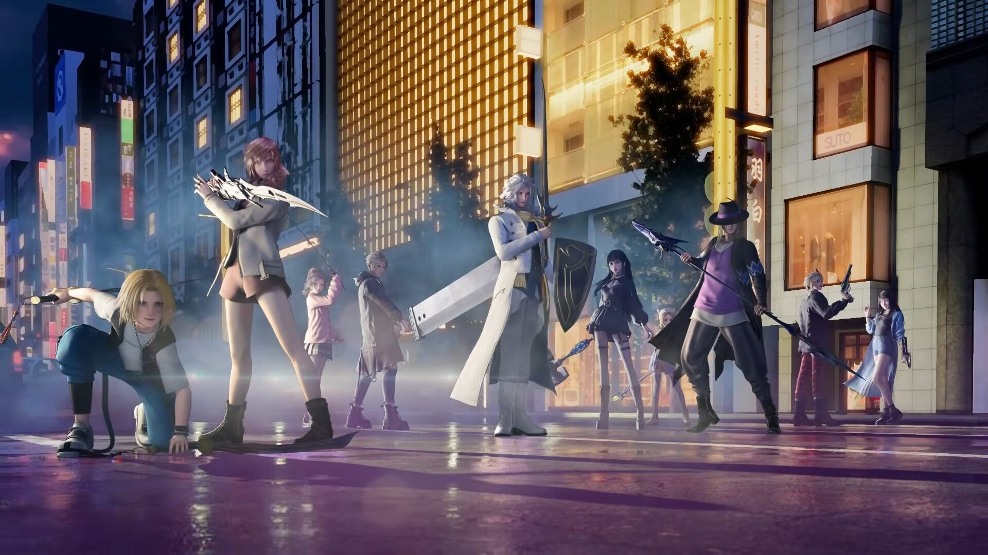 1920x1080 Dissidia Duellum Final Fantasy launches in March