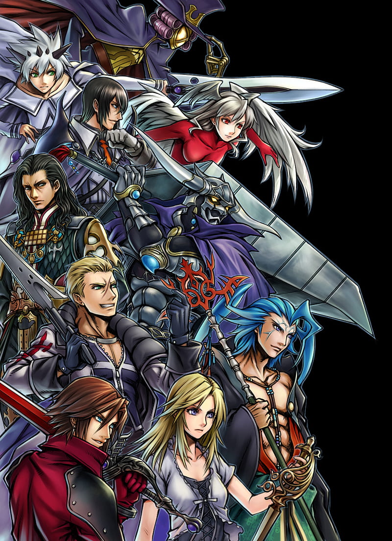 800x1104 Final Fantasy, chaos, cid raines, garland, genesis rhapsodos, makenshi, seifer almasy, HD phone wallpaper