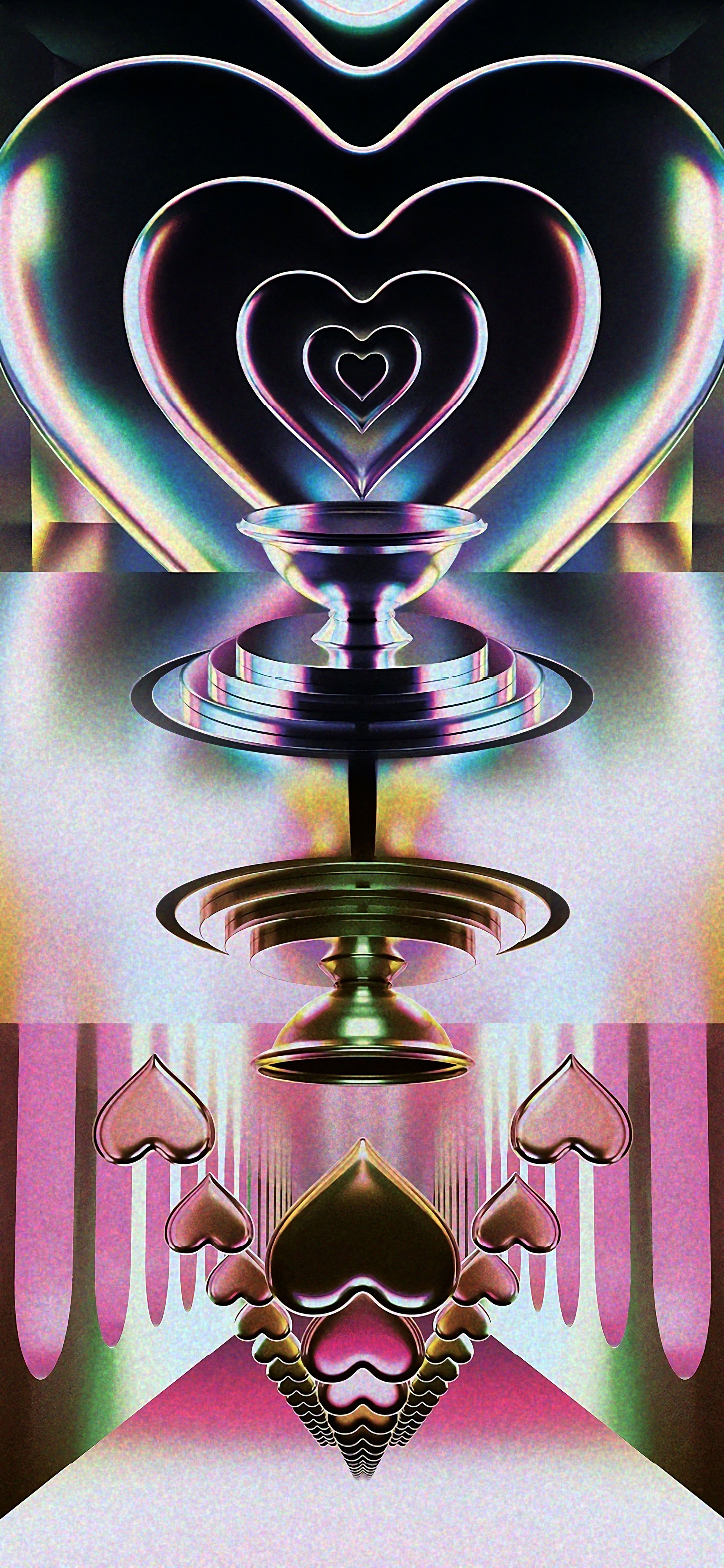 2580x5592 beach house wallpaper!