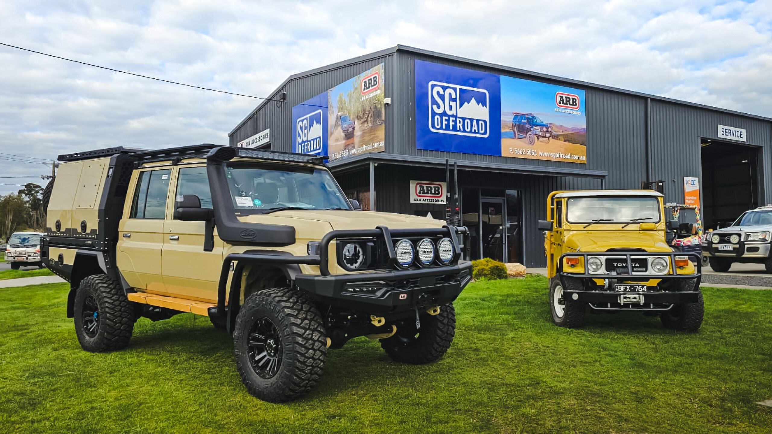 2560x1440 SG Off Roads 2024 79 Series Alpine 79 Series Build Off Road