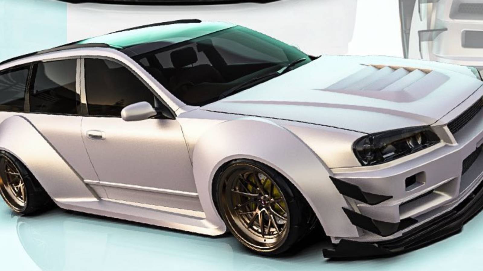 1600x900 Nissan Stagea Gets A Bit Of JDM Cool To Rival A Nissan R34