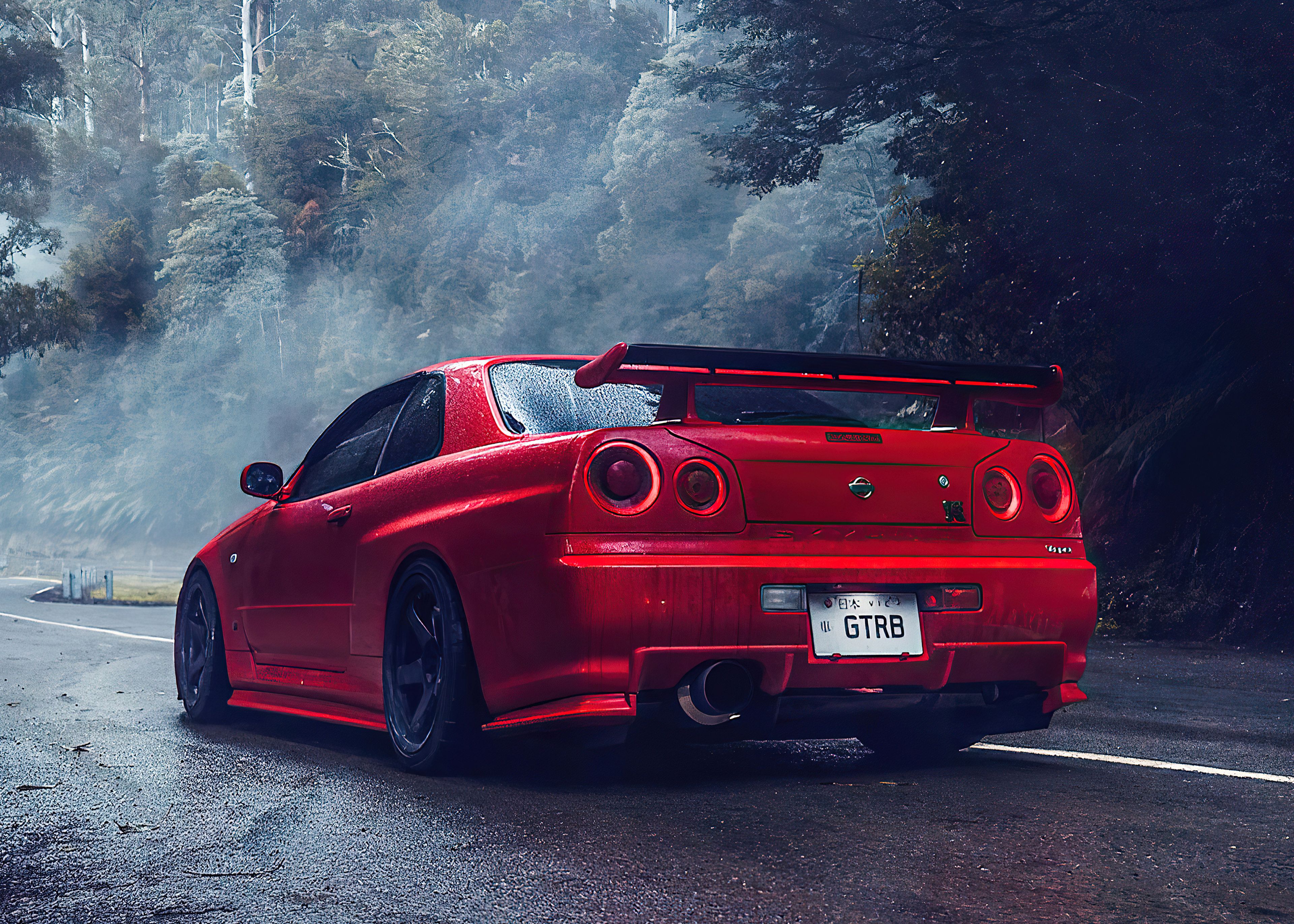 3840x2743 Nissan Skyline GT R R34 Wallpaper And Background