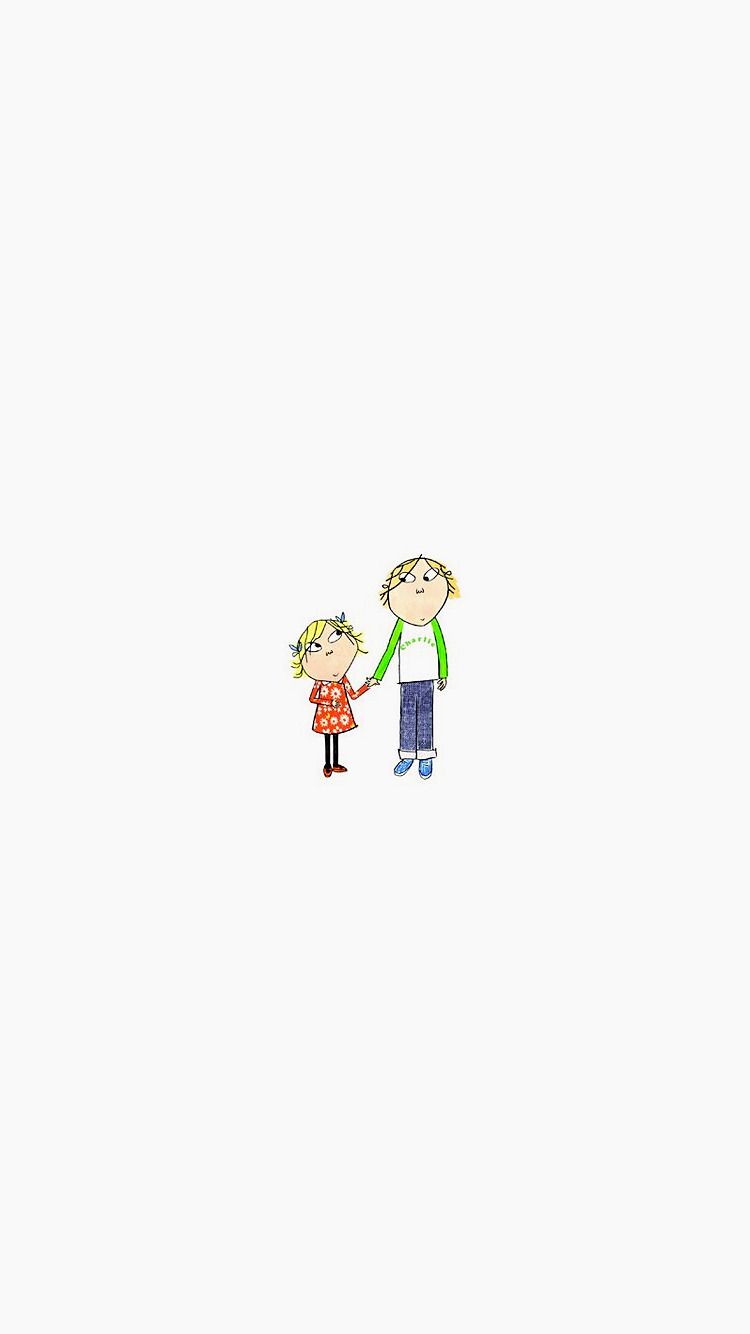 750x1334 charlie & lola lockscreen