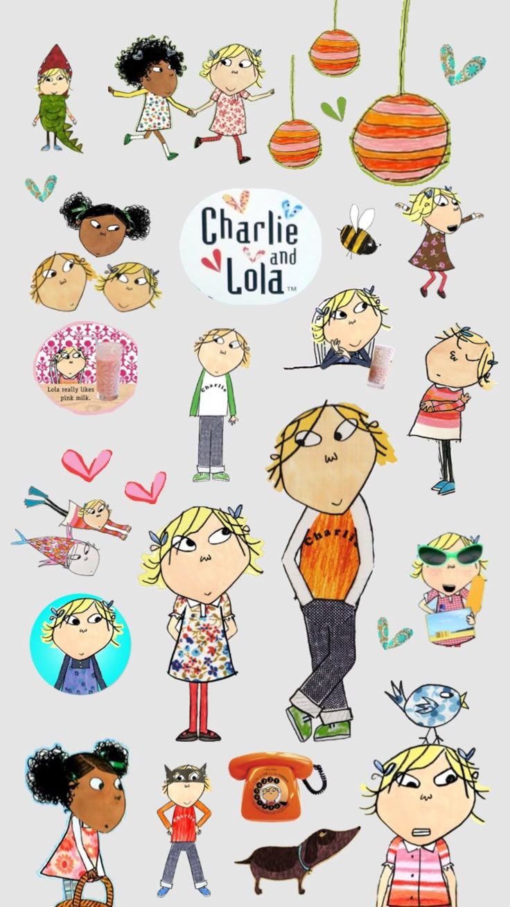 736x1308 wallpaper #charlieandlola #childhood