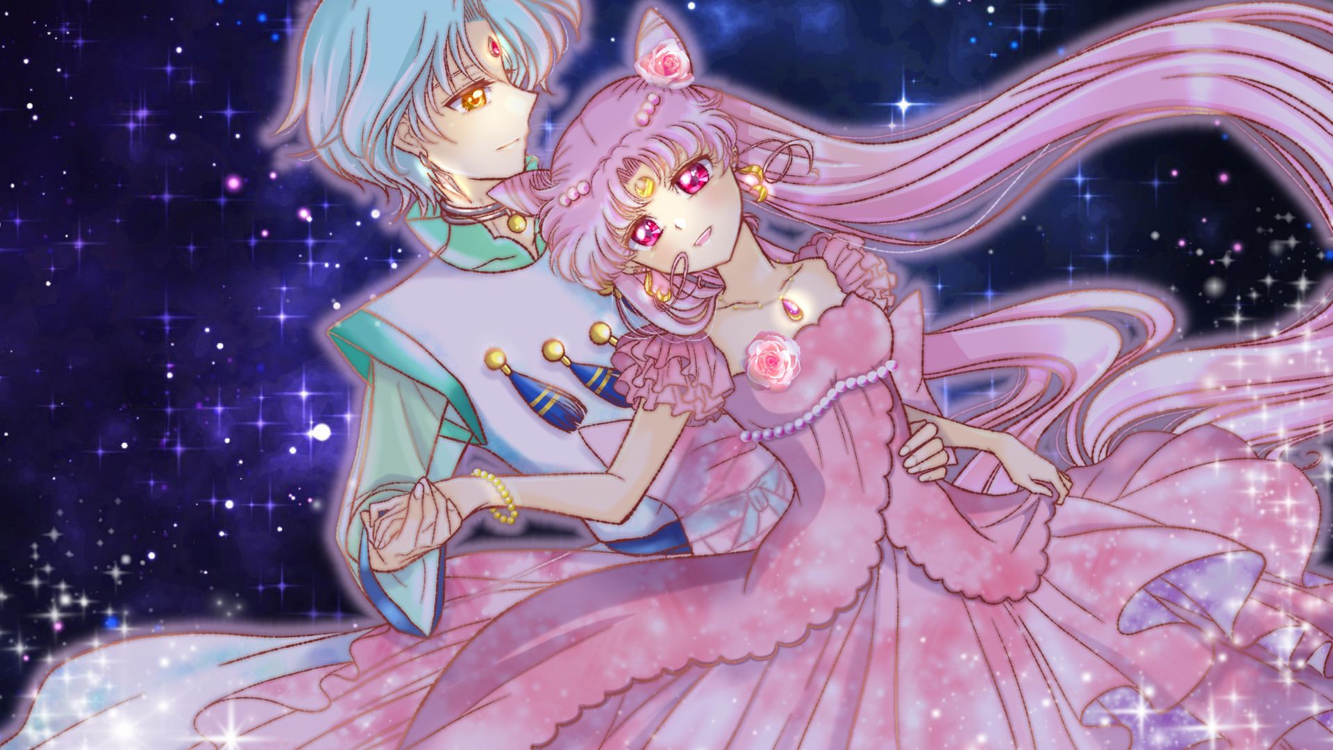 1920x1080 Chibiusa Tsukino Sailor Chibi Moon HD Sailor Moon Wallpaper
