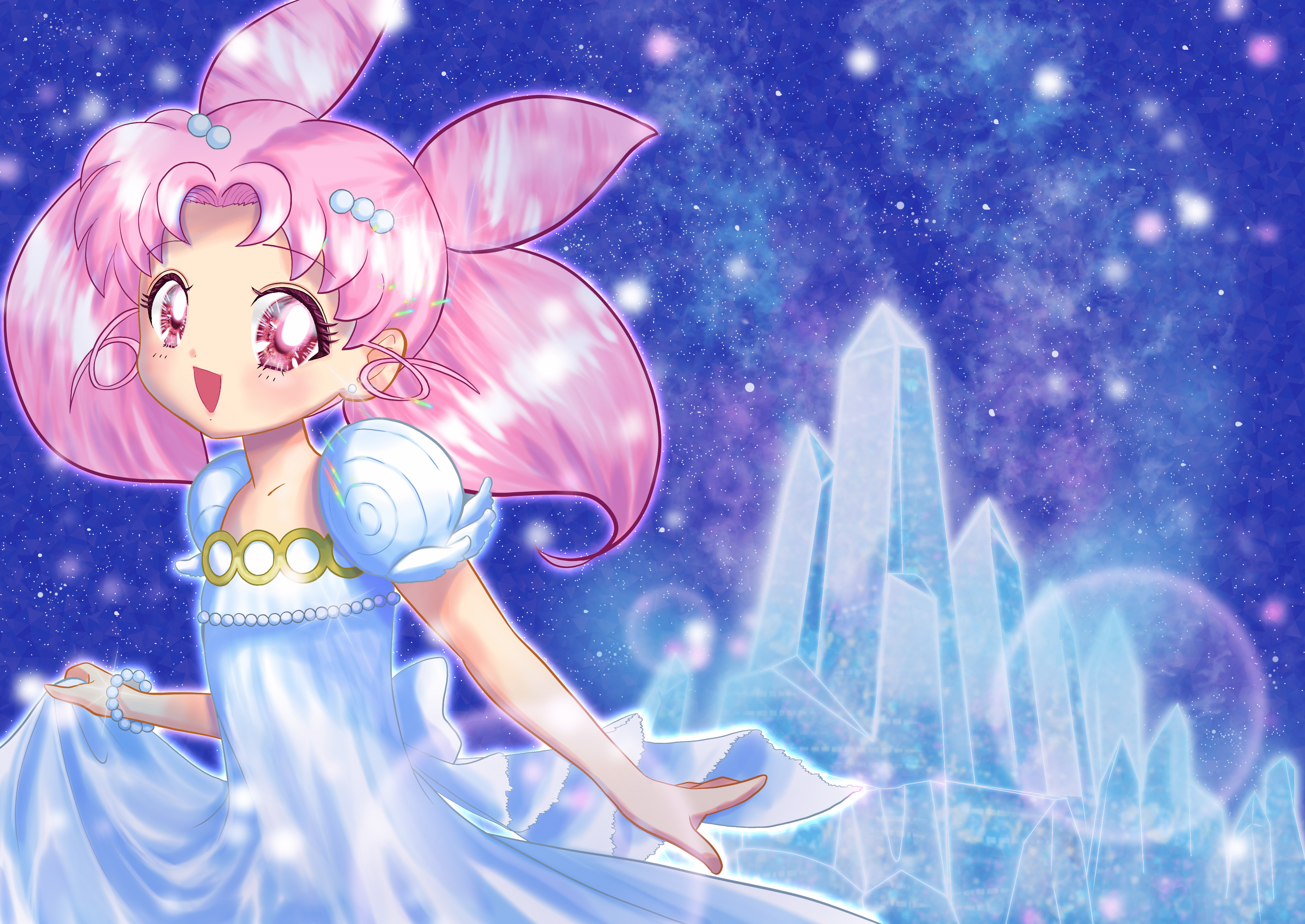 3541x2508 Download Chibiusa Tsukino Anime Sailor Moon HD Wallpaperx2508