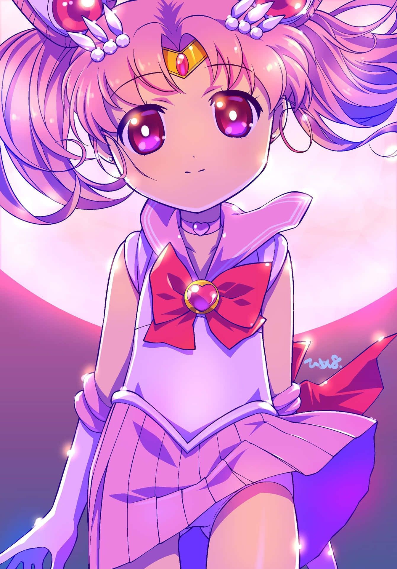 1341x1920 Download Saturday Mornings Were All About Sailor Moon Chibiusa Wallpaper