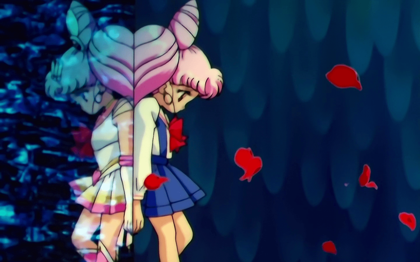 1440x900 Sailor Chibi Moon Chibi Usa Wallpaper