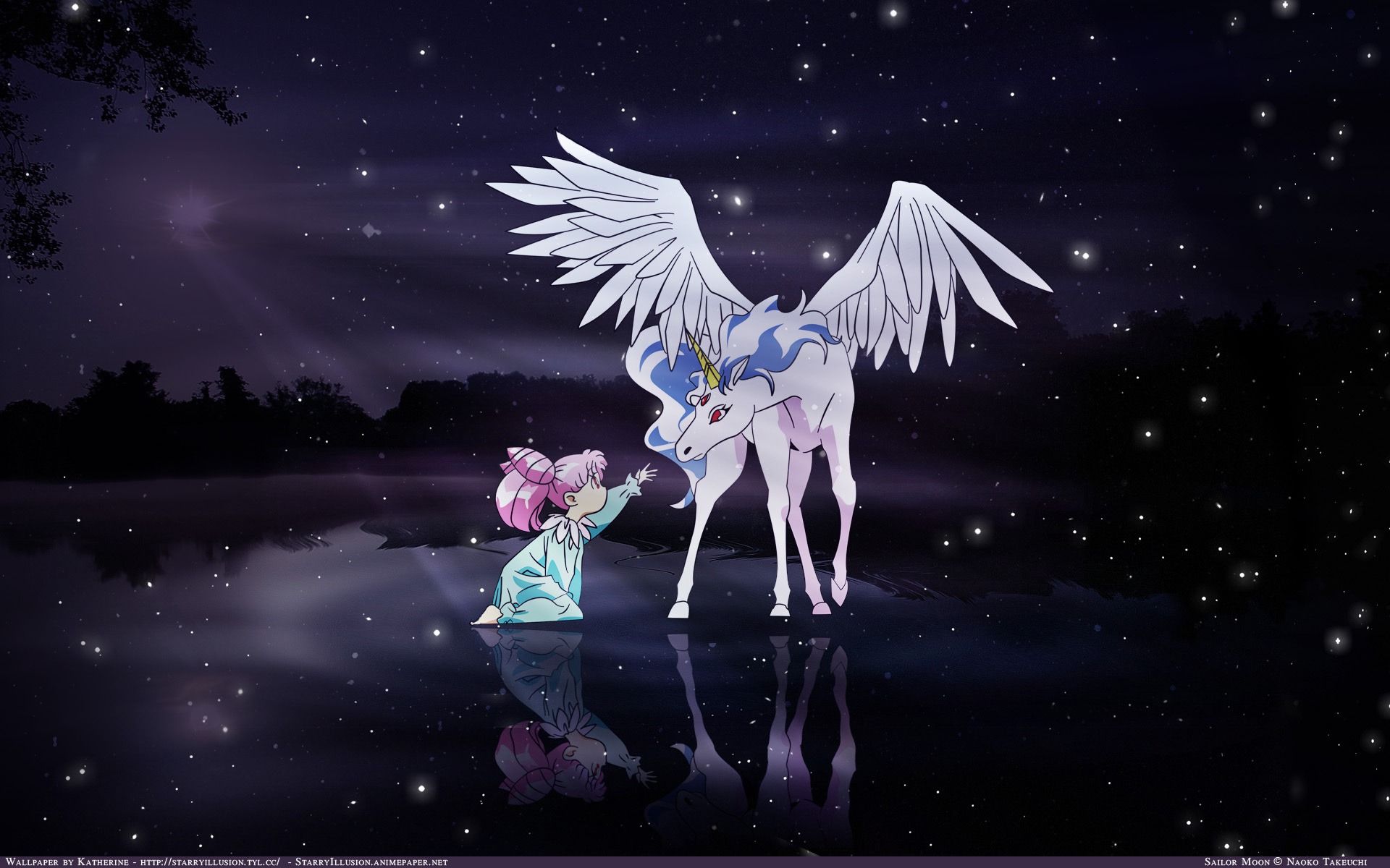 1920x1200 chibiusa, Pegasus, Sailor, Moon Wallpaper HD / Desktop and Mobile Background