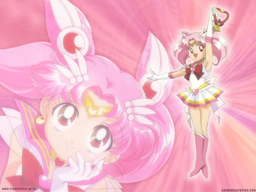 1024x768 Sailor Chibi Moon Wallpaper