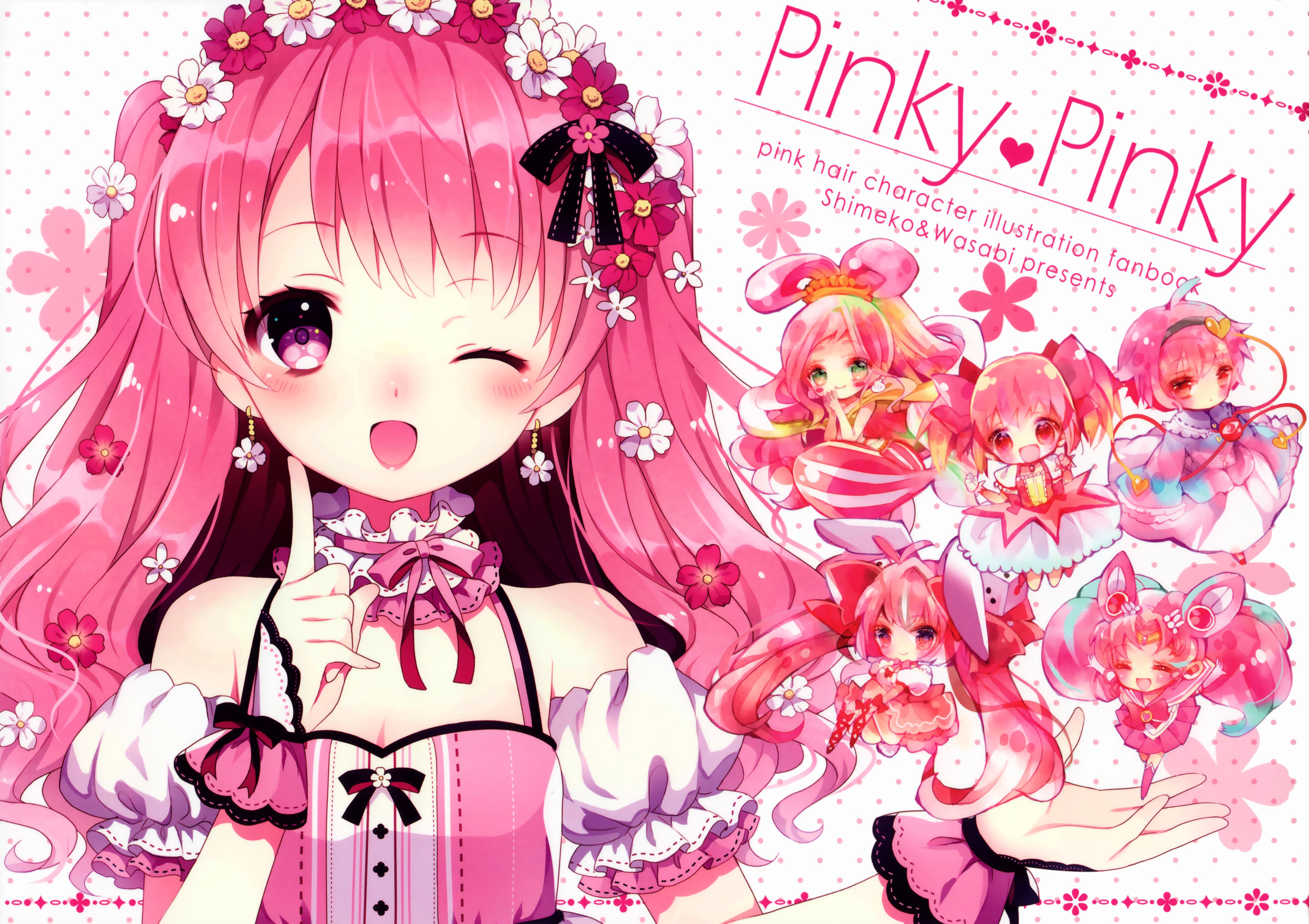 4042x2853 mahou, Shoujo, Madoka, Magica, Chibi, Chibiusa, Di, Gi, Charat, Kaname, Madoka, Mermaid, One, Piece, Pink, Hair, Sailor, Moon, Scan, Shimeko, Shirahoshi, Touhou, Twintails, Usada, Hikaru, Wasabi, Wink Wallpaper HD / Desktop and