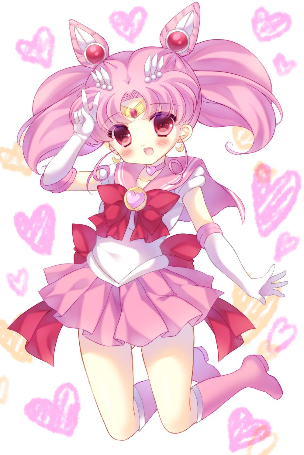 1000x1495 Sailor Chibi Moon Wallpaper by Kouta. (Pixiv1101373) Anime Image Board