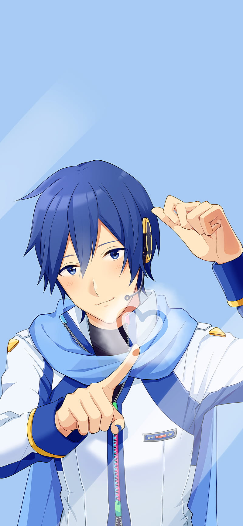 800x1732 Kaito, hatsune miku, vocaloid, HD phone wallpaper