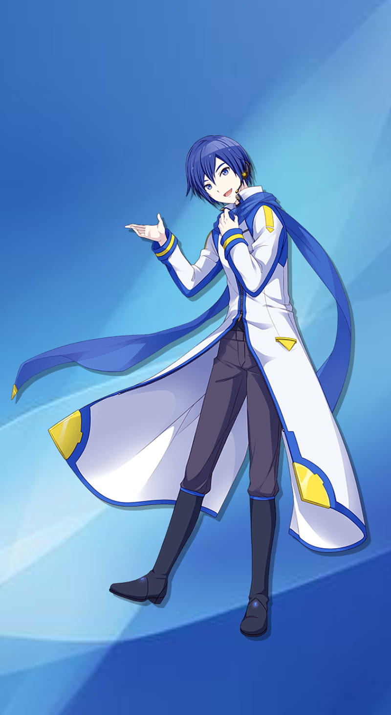 800x1462 Kaito, anime, anime boy, animeboy, boy, vocaloid, HD phone wallpaper