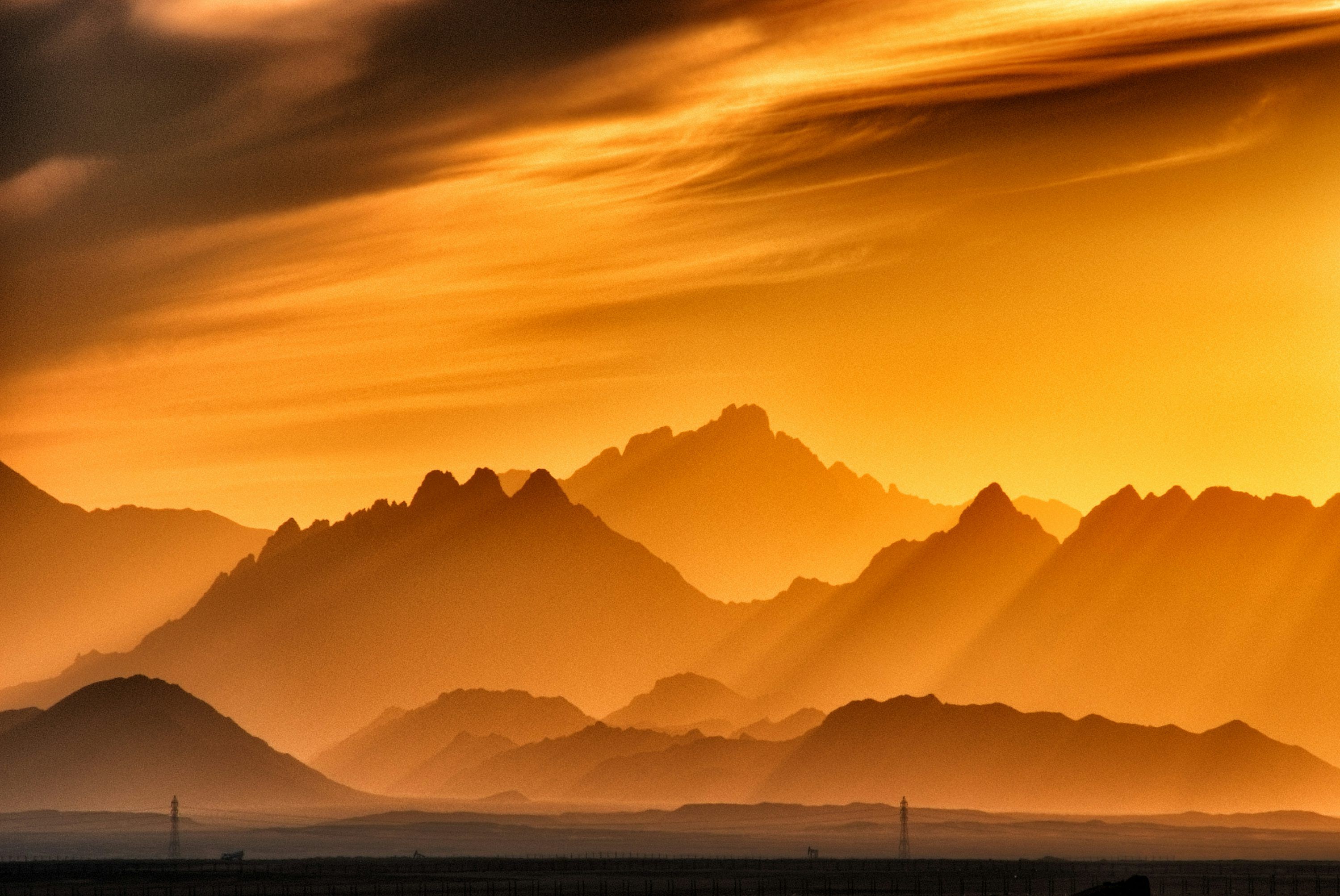 3000x2007 Yellow Landscape Picture. Download Free Image