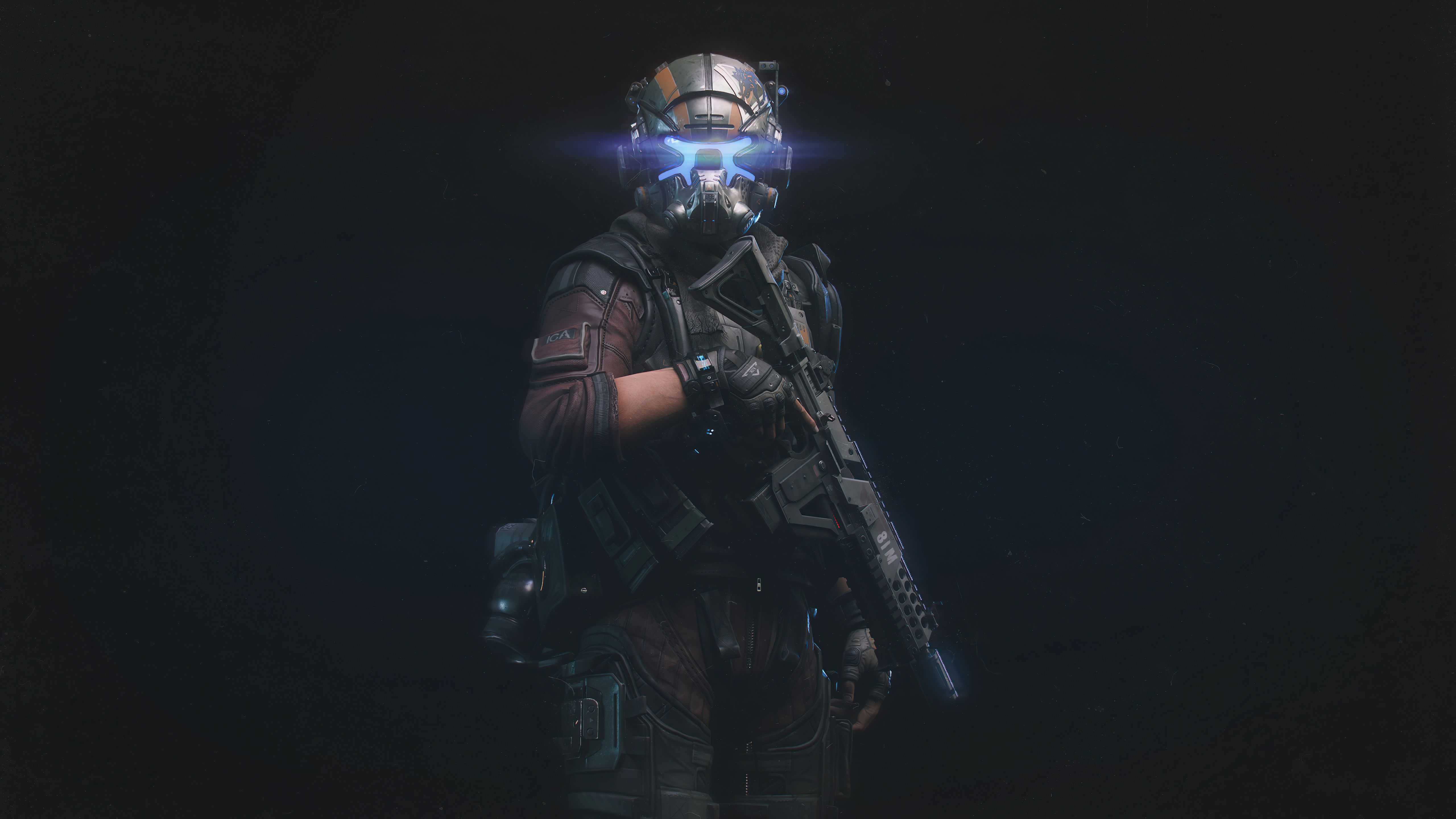 5120x2880 Jack Cooper Cpt. Tai Lastimosa BT 7274 Sarah Briggs 4K 5K HD Titanfall 2 Wallpaper