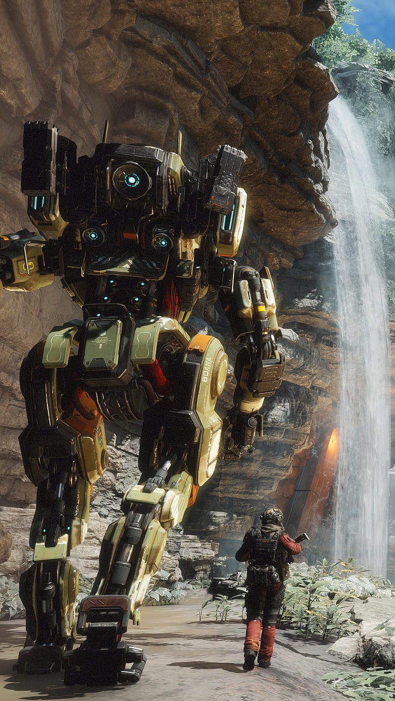 800x1419 Titanfall anime, video game, HD phone wallpaper