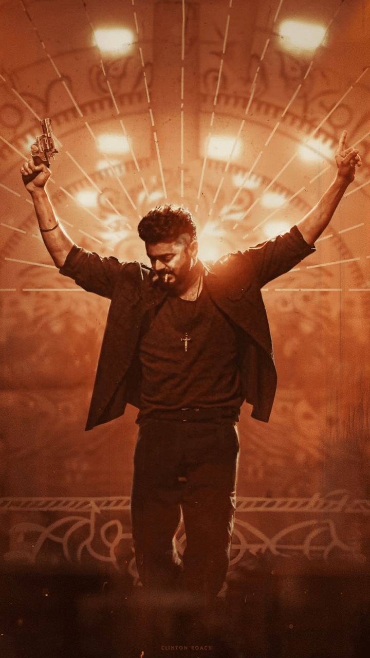 720x1280 Thalapathy Vijay Leo Wallpaper