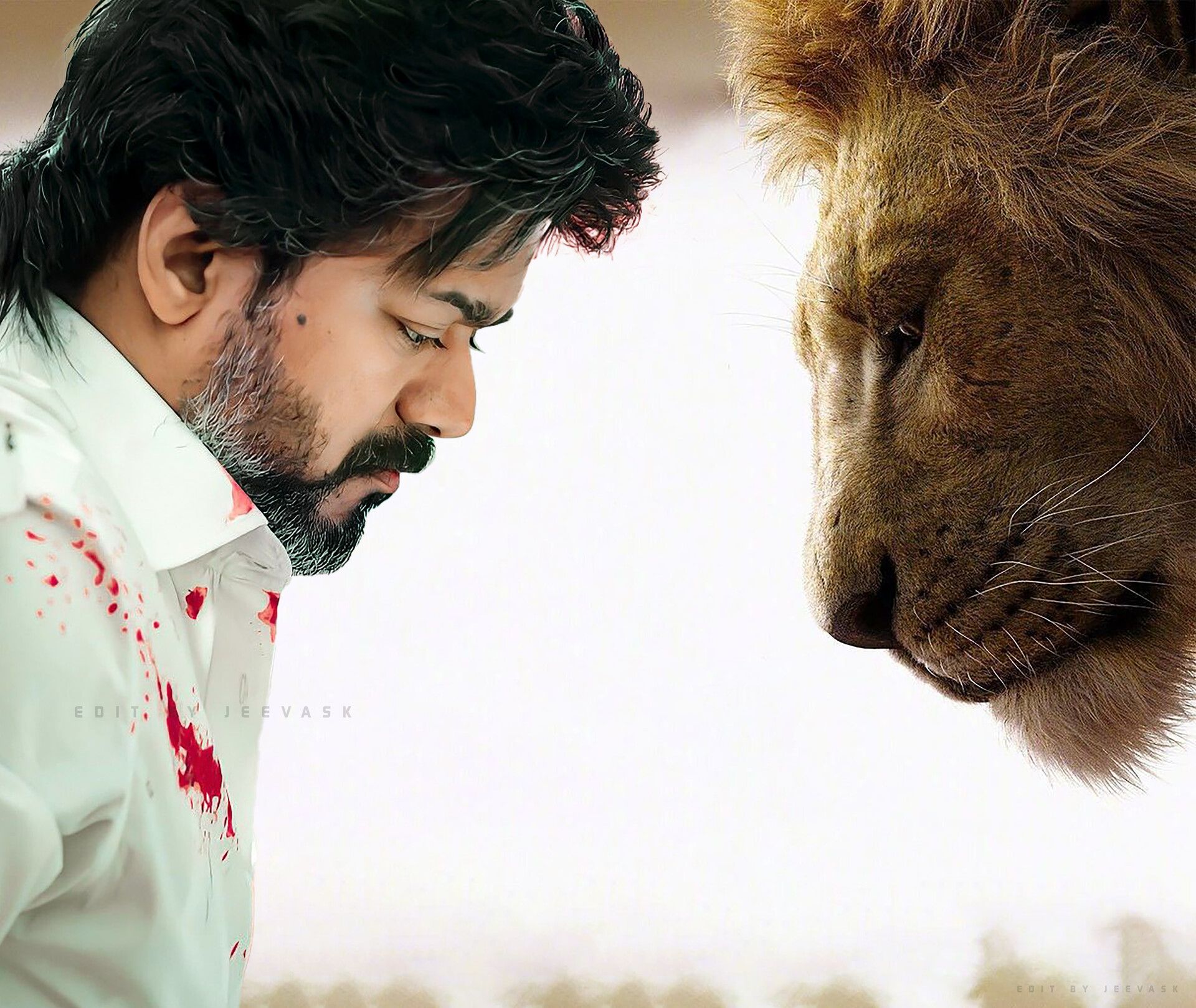 1920x1619 Leo Thalapathy Vijay x Leo Lion 2023 Edit
