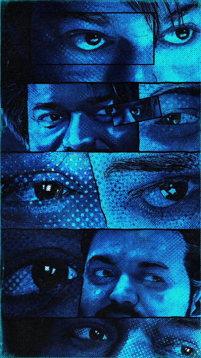 675x1200 Here's our version of the Bloody Sweet wallpaper of #ThalapathyVijay's Title Card from #Leo