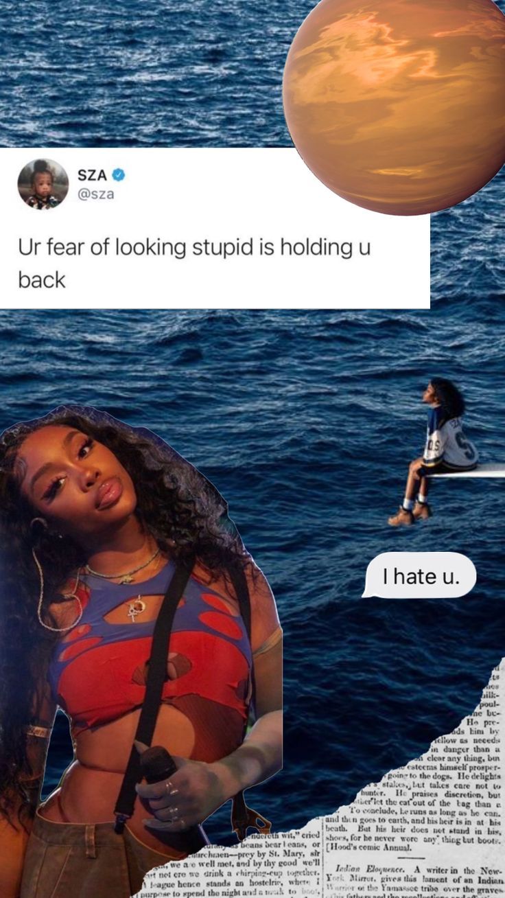 736x1308 Sza Saturn Wallpaper